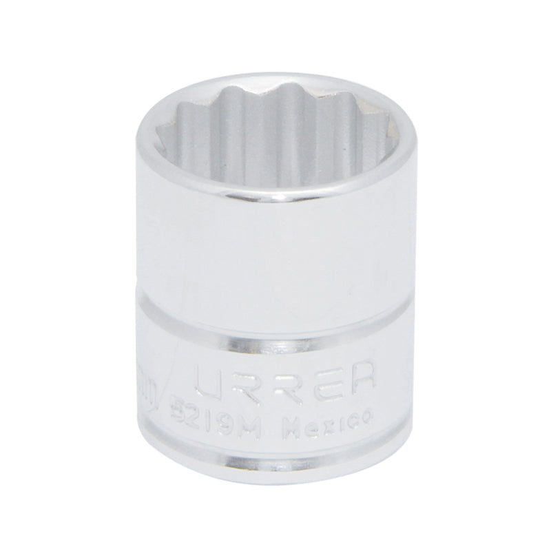 Dado cuadro de 3/8", 12 puntas, 18 mm, 5218M Urrea
