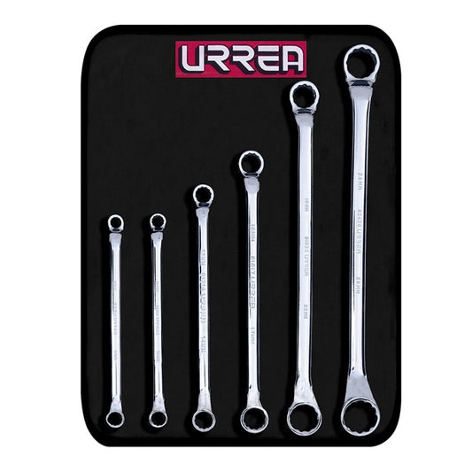 Juego de 6 llaves de estrías de 45° métricas, 8100CM Urrea