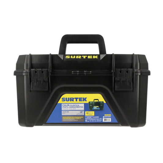 Cps19np caja plast. Negra 19" broche plast. Surtek