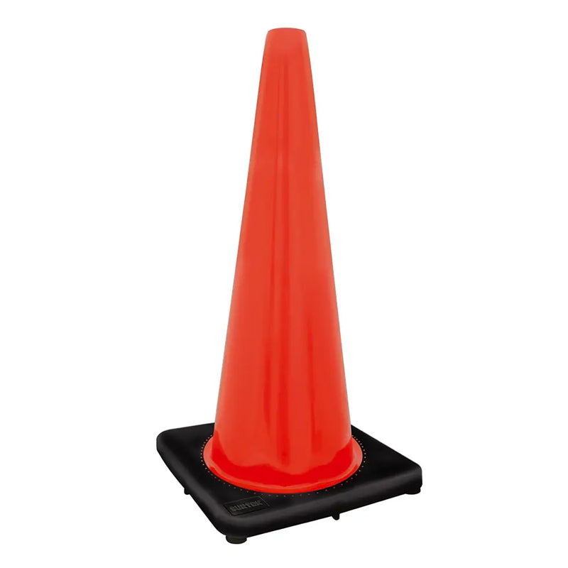 137601 cono 90 cm base negra sin reflejante surtek