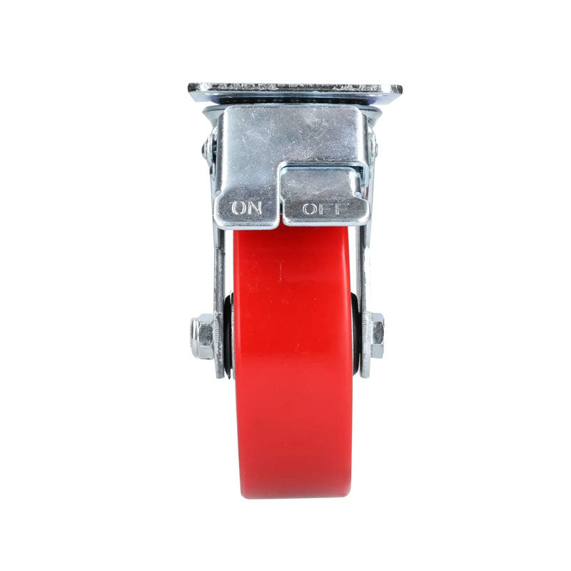 Rp15b rueda fierro/poliuretano c/freno 6" x 2"