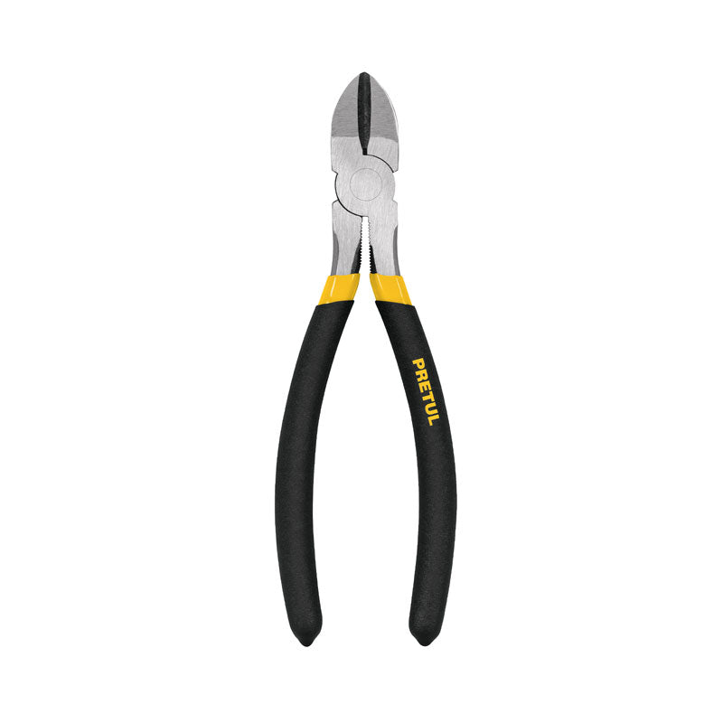 Pinza de corte diagonal de 8" con mango de PVC, 22639 Pretul PCD 8P