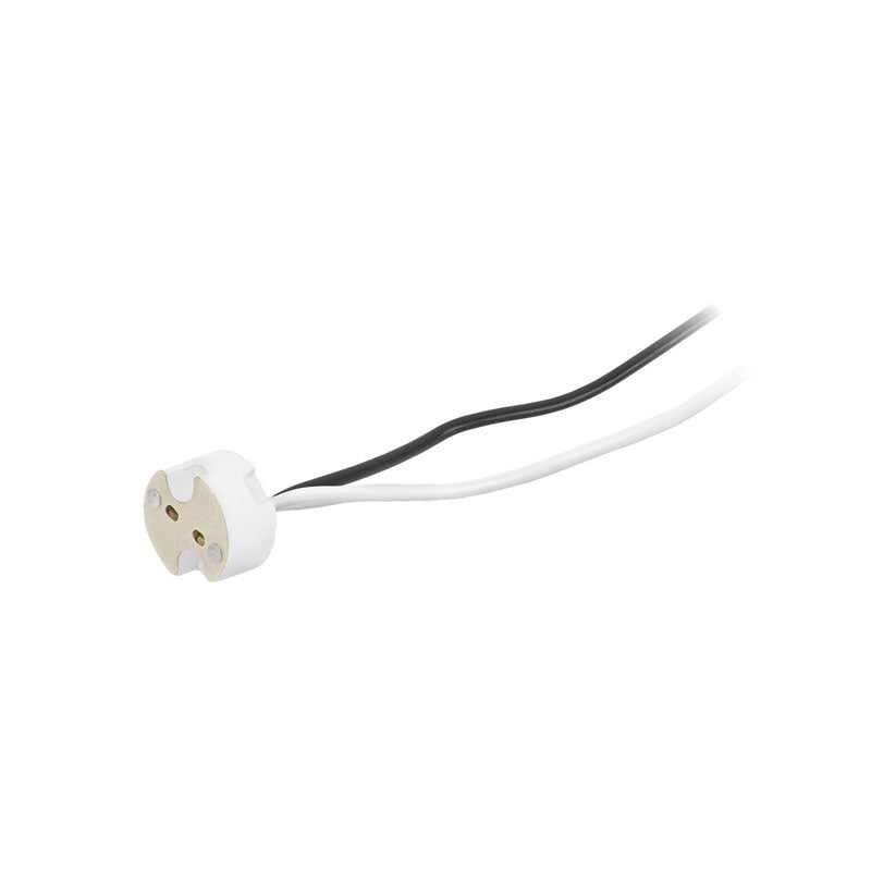 Portalámpara de porcelana para MR, base bipin, 46532 Volteck POPO 12