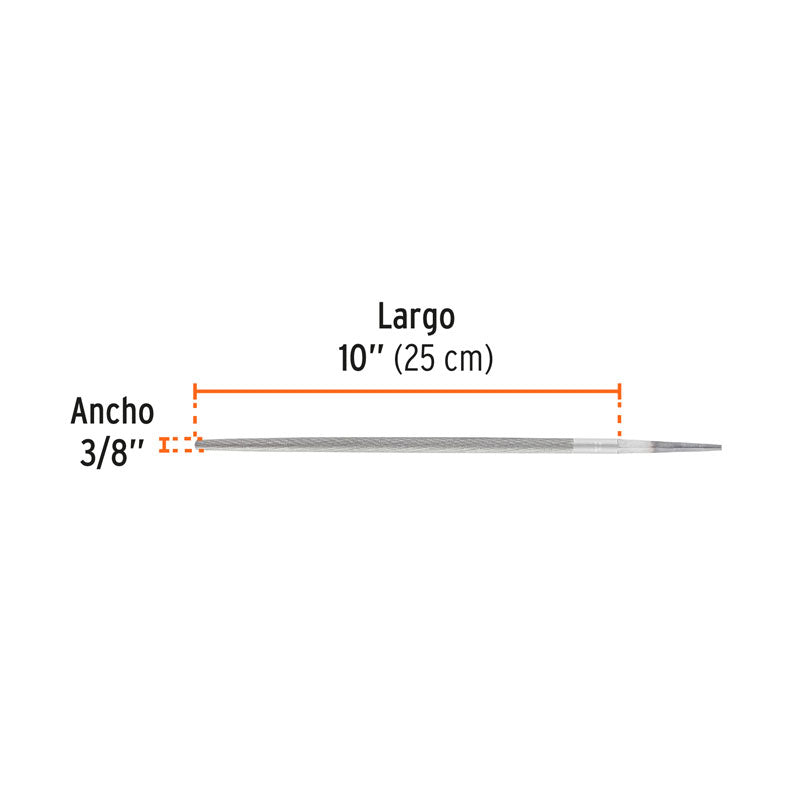 Lima redonda muza de 10", 15199 Truper LRM 10
