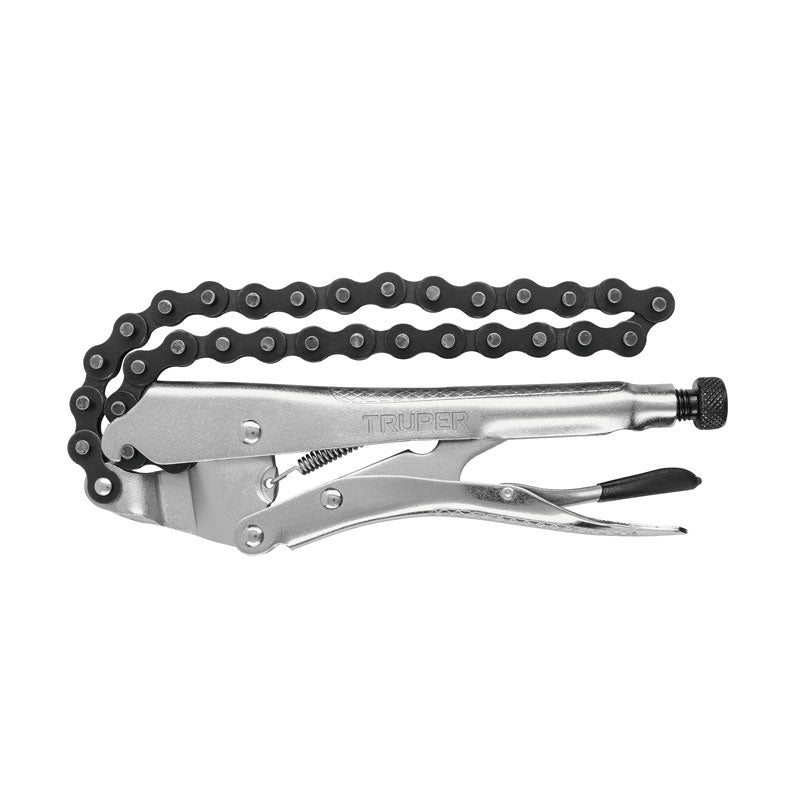 Pinza de presión de 8" de cadena, 17438 Truper PPT CAD
