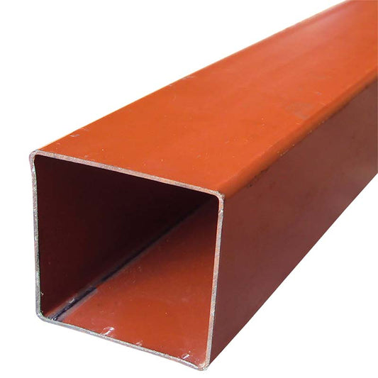 Tubular cuadrado 1" x 1" c100/121 c 18 pintado