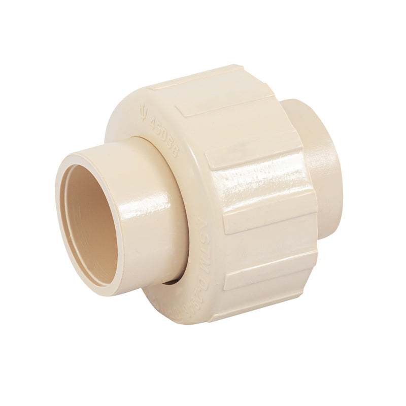 Tuerca unión lisa de CPVC 3/4", 45056, Foset