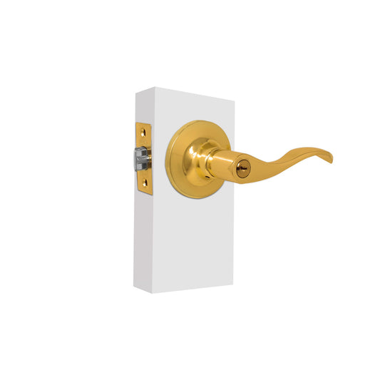 Manija Phillips Nogal Recamara Latón Brillante Mx84038