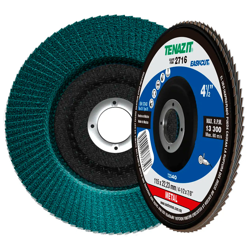 2716 Disco Laminado 4.1/2" X 7/8" Tzs-40 Austromex