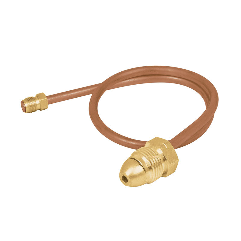 Pigtail con tuerca izquierda, punta pol, 50 cm, 49964 Foset PIPO50