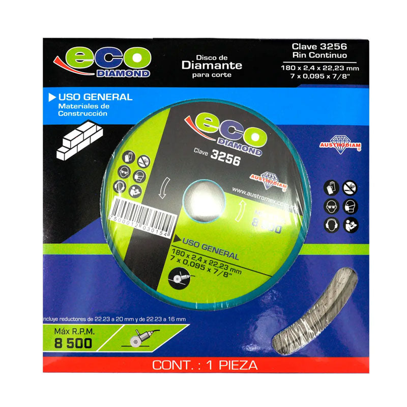 3256 Disco Diamante Continuo 7" Austrodiam