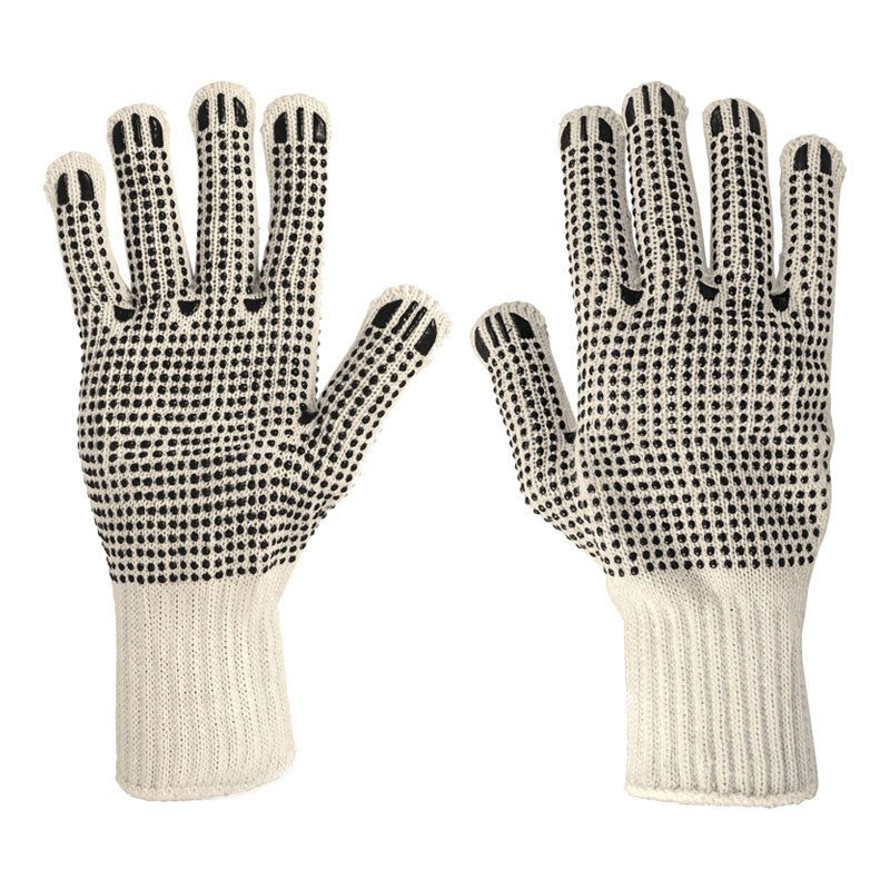 Guantes De Algodón Con Puntos De Pvc En Palma Y Dorso,Pretul