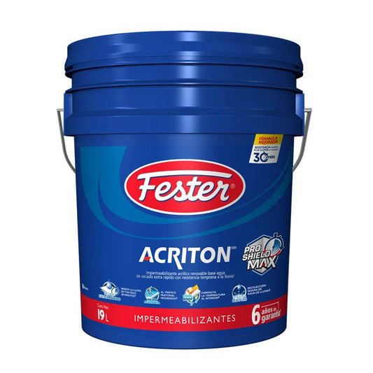 Acriton rojo 6 años 19 lt 2970391 fester - Tool Ferreterías / Ferretodo - Herramientas y material de construcción.