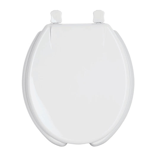 Asiento Redondo Para Wc, Abierto, Blanco, Foset - Tool Ferreterías / Ferretodo - Herramientas y material de construcción.