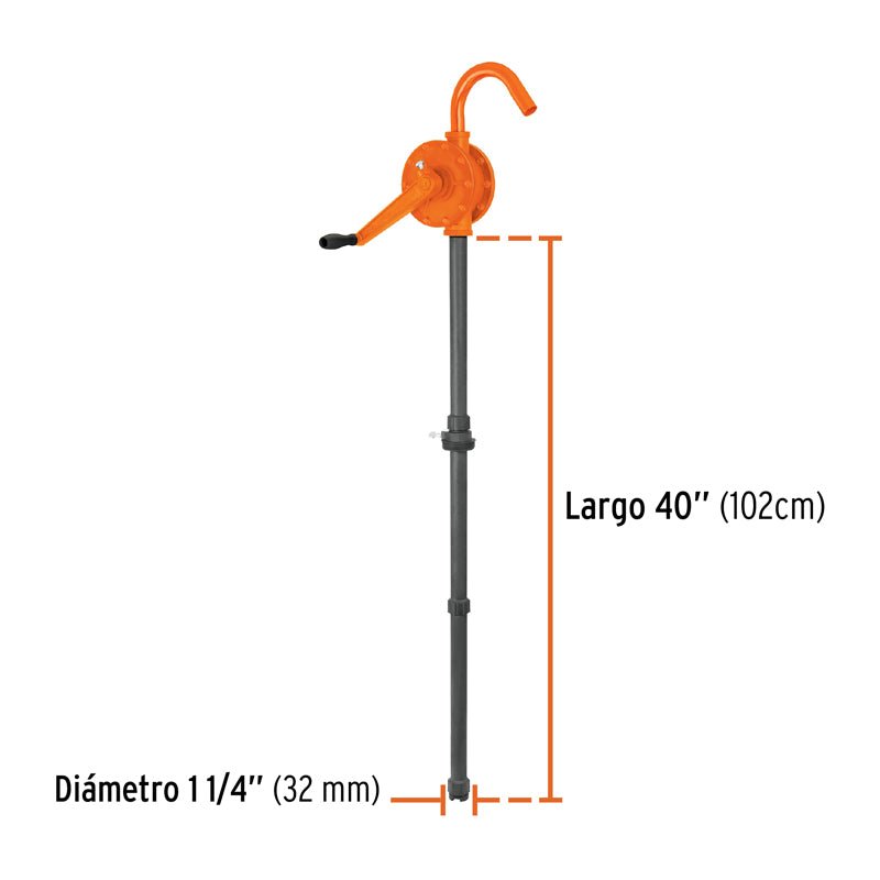 Bomba Extractora De Ácidos Con Manivela Bomex28 Truper 16856 - Tool Ferreterías / Ferretodo - Herramientas y material de construcción.