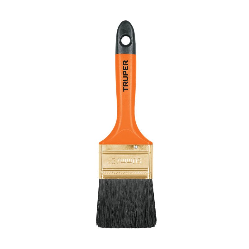 Brocha profesional de 2" con mango de plástico, 14483 Truper BRT2 - Tool Ferreterías / Ferretodo - Herramientas y material de construcción.