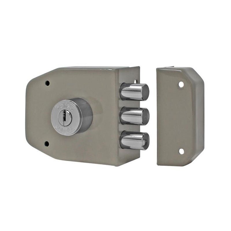 Cerradura De Alta Seguridad Esmaltado Gris S2 Ep Tover - Tool Ferreterías / Ferretodo - Herramientas y material de construcción.
