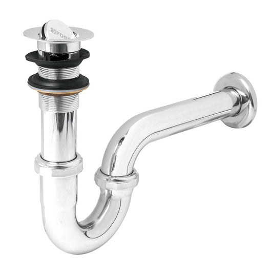 Céspol para lavabo de 1 1/4" de latón cromado, 49337 Foset CE 208 - Tool Ferreterías / Ferretodo - Herramientas y material de construcción.