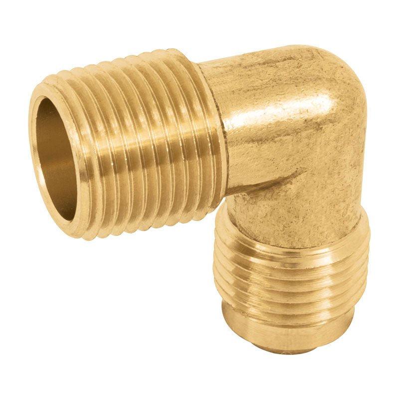 Codo Terminal A 90° De Latón 3/8 X 3/8", Foset - Tool Ferreterías / Ferretodo - Herramientas y material de construcción.