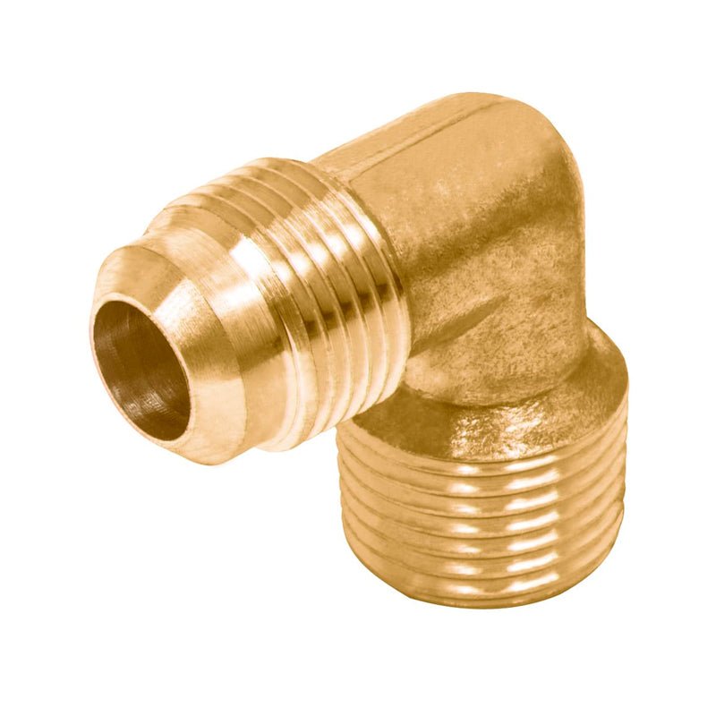 Codo Terminal Bronce 1/2" Fler X 1/2" Npt - Tool Ferreterías / Ferretodo - Herramientas y material de construcción.