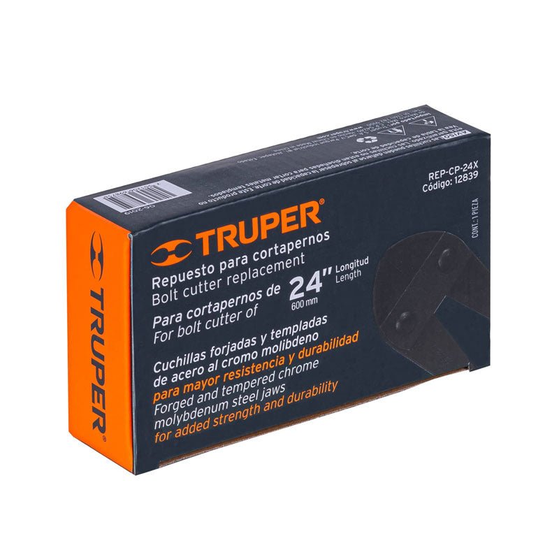 Cuchillas de repuesto para cortapernos de 24", 12839 Truper REP CP 24X - Tool Ferreterías / Ferretodo - Herramientas y material de construcción.
