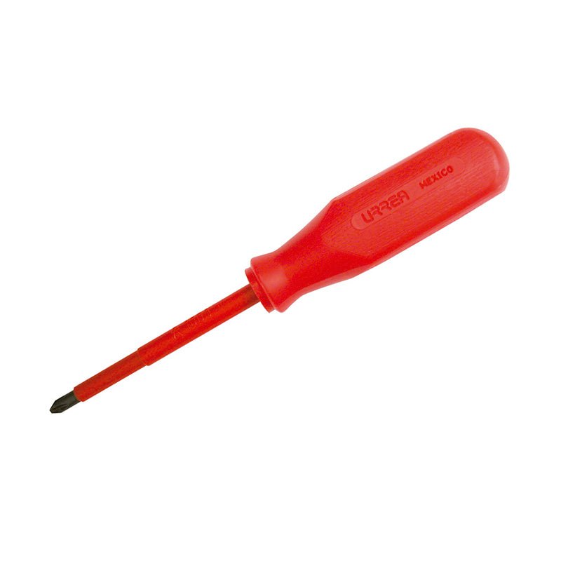 Destornillador Rojo Punta Phillips 0X2.3/8" 9700 Urrea - Tool Ferreterías / Ferretodo - Herramientas y material de construcción.