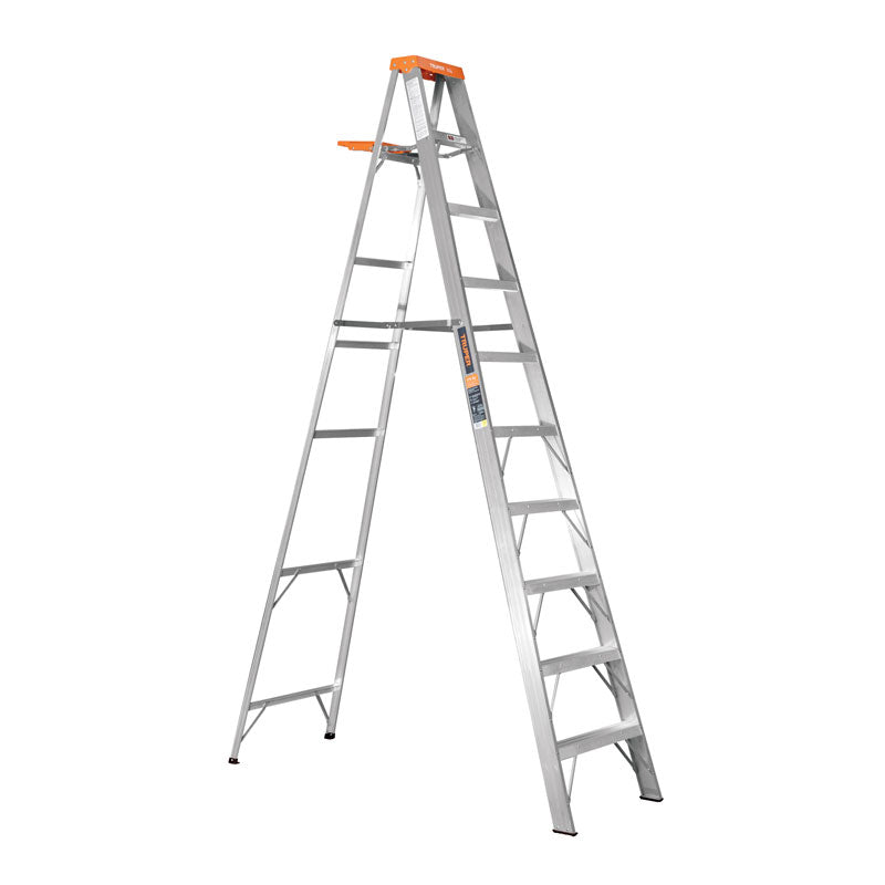 Escalera de tijera tipo II 9 peldaños y bandeja, 10436 Truper EST 29 - Tool Ferreterías / Ferretodo - Herramientas y material de construcción.