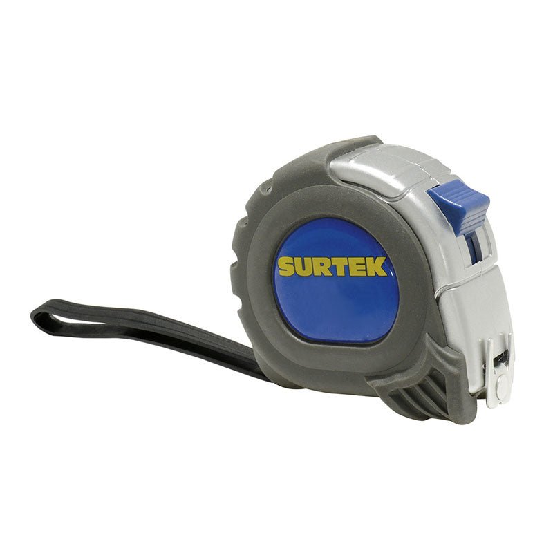 Flexómetro anti impacto silver de 8 m x 1?, B122087 Surtek - Tool Ferreterías / Ferretodo - Herramientas y material de construcción.