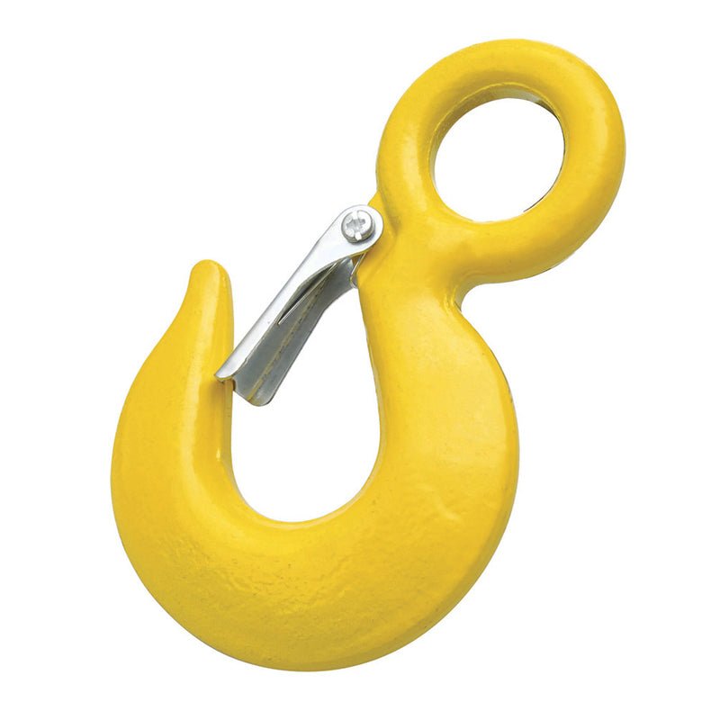 Gancho de ojo con seguro de 3/4 tonelada, GAN01 Surtek - Tool Ferreterías / Ferretodo - Herramientas y material de construcción.