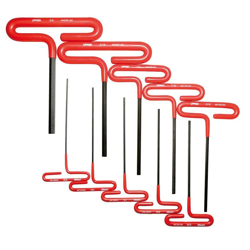 Juego De10 Llaves Hexagonales "T" 4965G Urrea - Tool Ferreterías / Ferretodo - Herramientas y material de construcción.