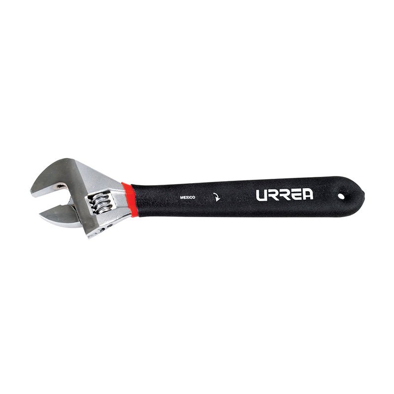 Llave Ajustada Cromada/Mango Rubber Grip 18" 718G Urrea - Tool Ferreterías / Ferretodo - Herramientas y material de construcción.