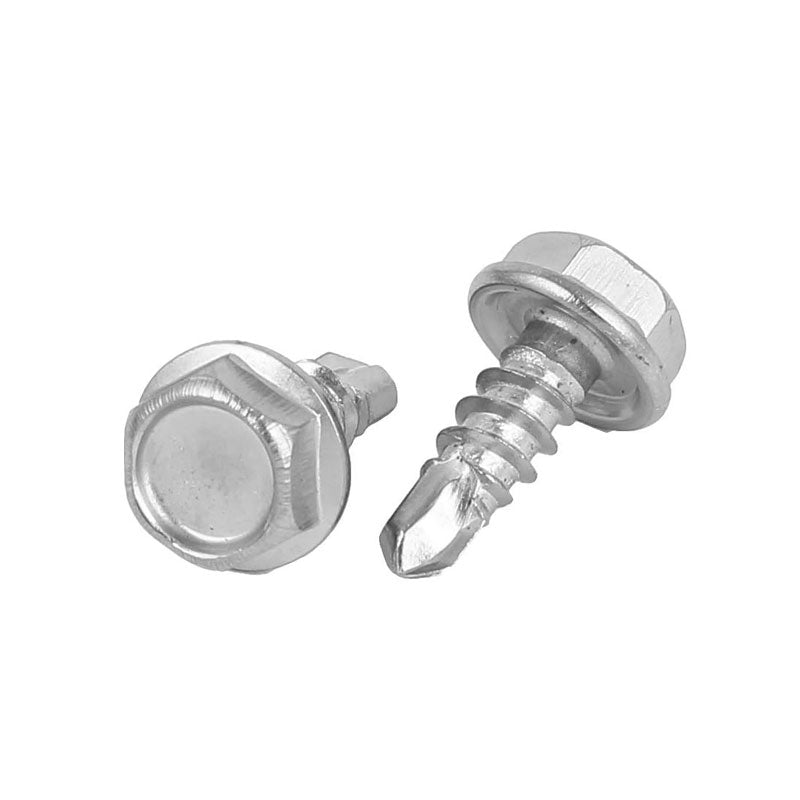 Pija hexagonal con punta de broca de acero inoxidable de 1/4" x 2" - Tool Ferreterías / Ferretodo - Herramientas y material de construcción.