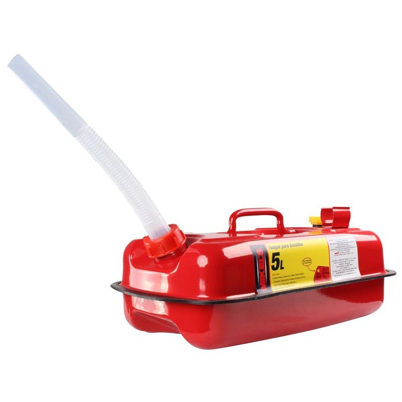 Tanque Metálico P/Gasolina 5 Lt Tg 5 Mikels - Tool Ferreterías / Ferretodo - Herramientas y material de construcción.