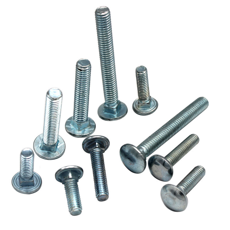 Tornillo Cabeza Coche Galvanizado De 3/8" X 2"