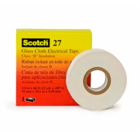 Cinta Eléctrica De Fibra De Vidrio 27, 3M