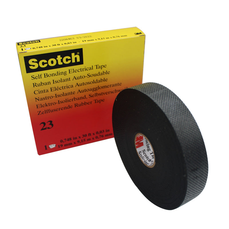 Cinta Eléctrica De Hule Autosoldable 23, Scotch