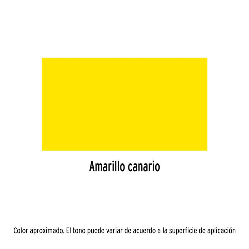 Pintura En Aerosol, Amarillo Canario, Bote Esbelto, 400 Ml