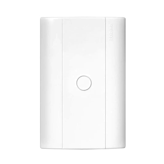 Placa Con Chasis De Resina Ciega O Piloto Color Blanco E5N0Bn Bticino