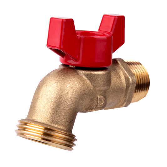 Llave De Jardín Con Maneral Tipo Mariposa De 1/2", 4017 Dica