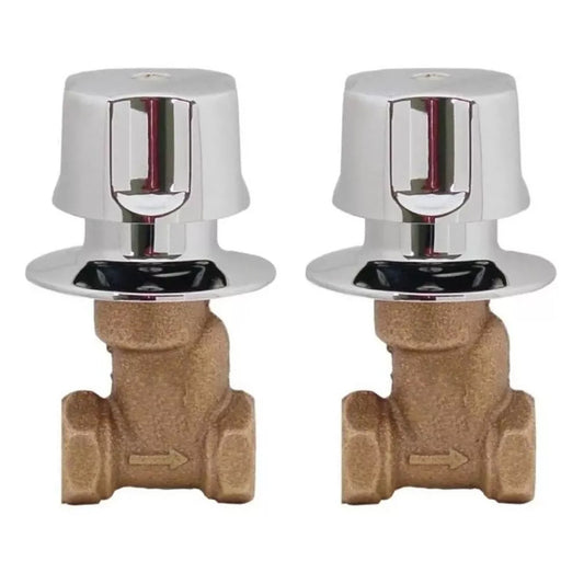 Llaves De Empotrar Roscable Con Maneral, 38Q Rugo