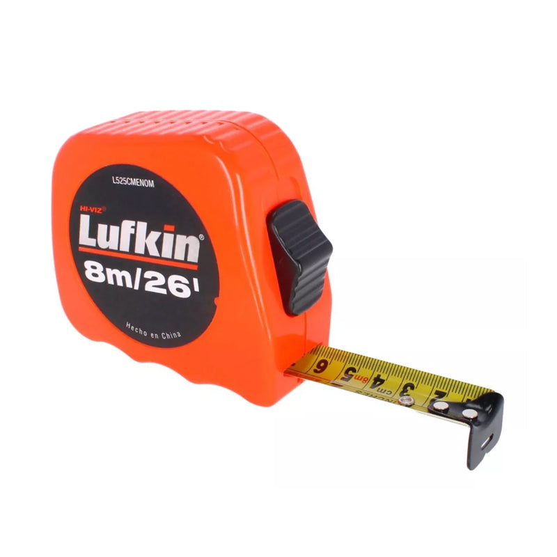 Flexómetro Tradicional De 8 M X 25 Mm, L525Cmenom Lufkin