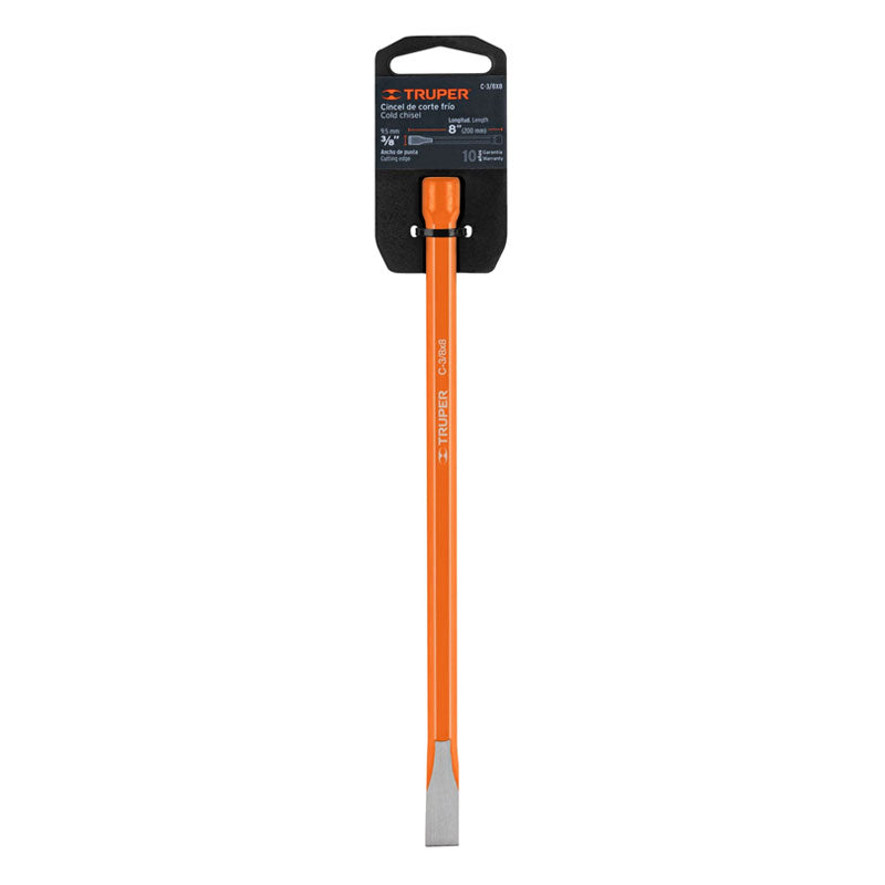 Cincel De Corte Frío De 3/8 X 8", Truper