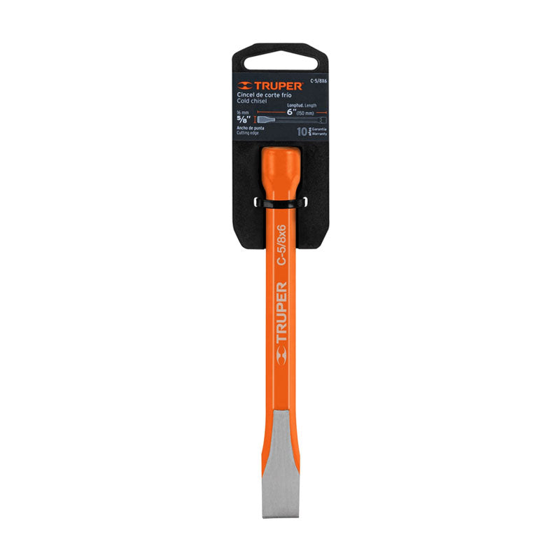 Cincel De Corte Frío De 5/8 X 6", Truper