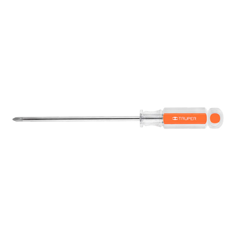 Desarmador De Cruz 1/4" X 6" Mango De Acetato, Truper