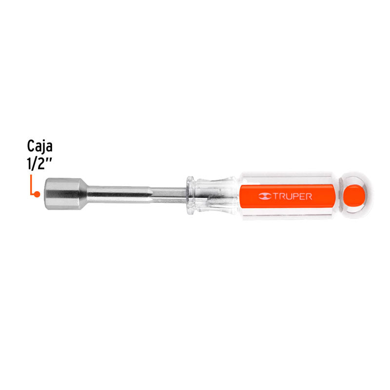 Desarmador De Caja 1/2" Mango De Acetato, Truper