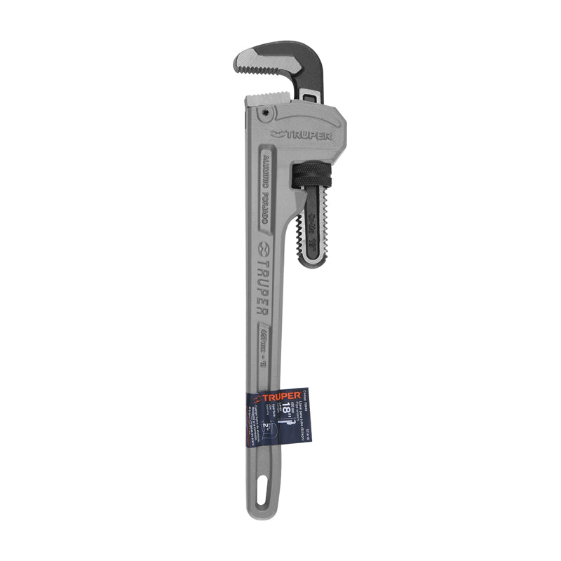 Llave Stilson 18" Cuerpo De Aluminio 15845, Truper