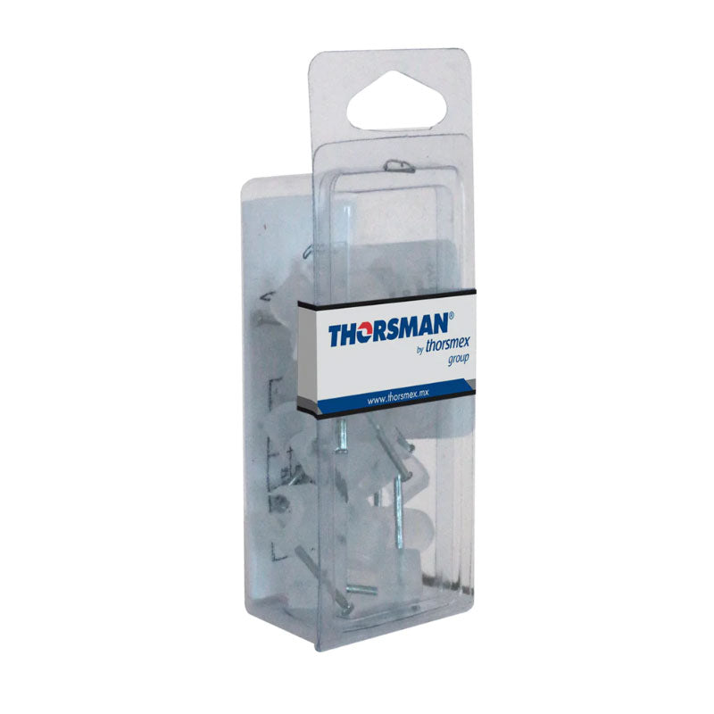 Grapa Redonda Con Clavo Con 100 Piezas, Thorsman Tc 7 10