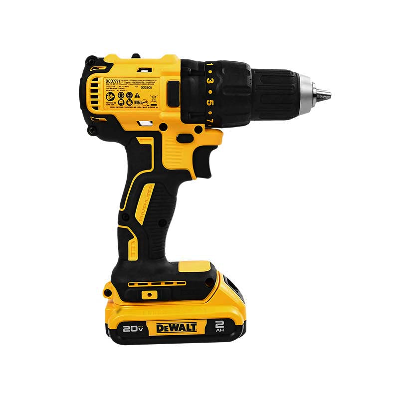 Taladro Atornillador De 1/2" Inalámbrico 20V Max Dewalt Dcd7771D2B3
