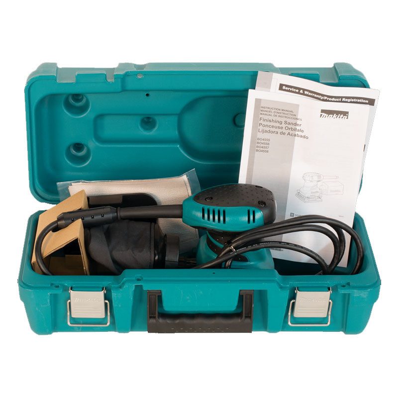Lijadora Orbital 200W 14000Rpm Makita Bo4556/Bo4556K