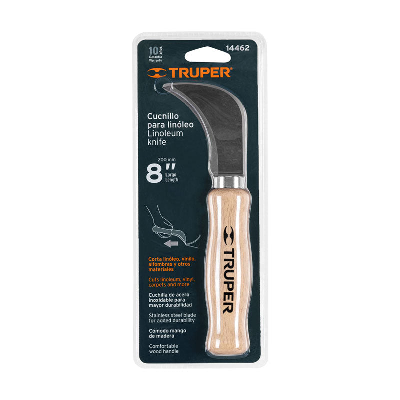 Cuchillo 7 1/2" Para Linóleo, Truper